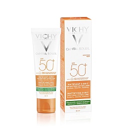 VICHY КАПІТАЛЬ СОЛЕЙ крем сонцезахисний матуючий для жирної шкіри SPF50+ 50мл