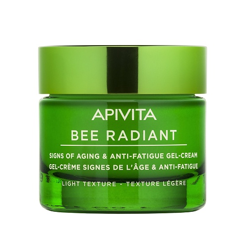 APIVITA BEE RADIANT гель-крем для обличчя легкої текстури 50мл