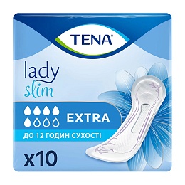 ПРОКЛАДКИ урологічні TENA LADY SLIM extra 10