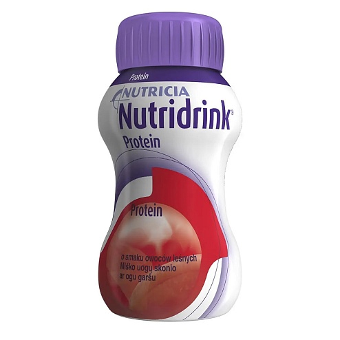 NUTRIDRINK PROTEIN ентеральне харчування 4х125мл лісові плоди