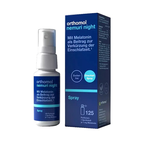 ORTHOMOL Nemuri night спрей для здорового сну 125 спрей