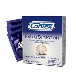 ПРЕЗЕРВАТИВ CONTEX  3 Extra Sensation