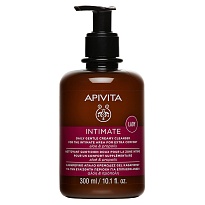 APIVITA ІНТІМЕТ гель-крем для інтимної гігієни Додатковий комфорт 300мл