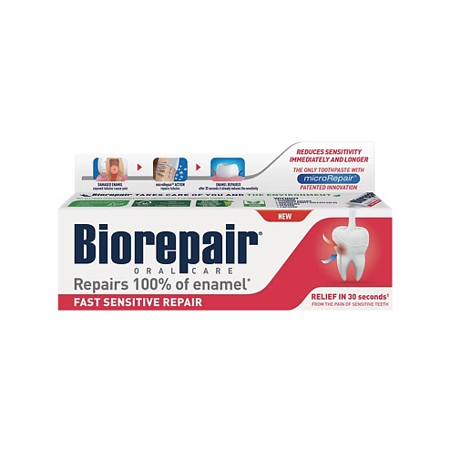 BIOREPAIR PLUS зубна паста Екстра позбавлення чутливості 75мл