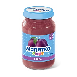 МАЛЯТКО пюре СЛИВА 180г