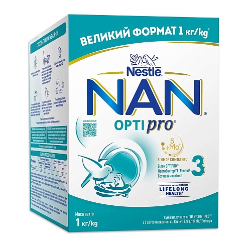 NAN OPTIPRO 3 суміш 1000г