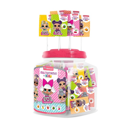 NATHEALTH мультивітаміни для дітей льодяники 100