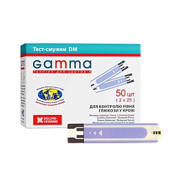 ТЕСТ-смужки GAMMA DM 50