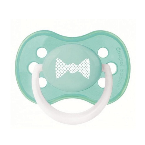 CANPOL 22/424 ПУСТУШКА силіконова кругла 18+ pastelove