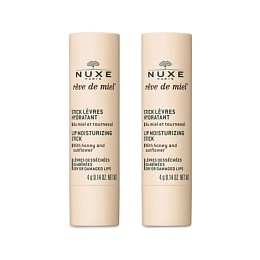 NUXE МЕДОВА МРІЯ стік для губ зволожуючий 4г 1+1