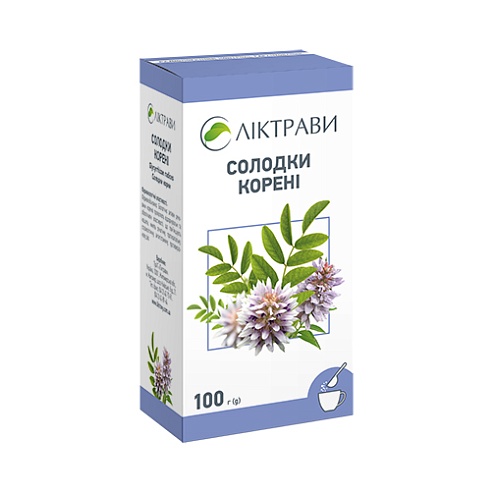 СОЛОДКИ корені 100г