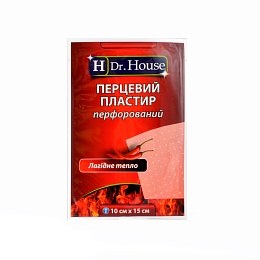 ЛЕЙКОПЛАСТИР Dr. House перцевий Лагідне тепло 10х15