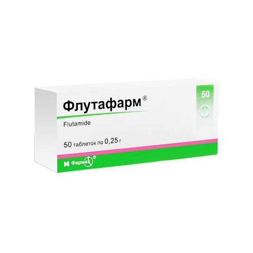 ФЛУТАФАРМ таб. 250мг 50 (10х5)