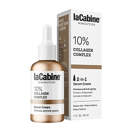 LACABINE Collagen Complex 2в1 крем-сироватка д/зволоження та пружності зрілої шкіри обличчя 10% 30мл