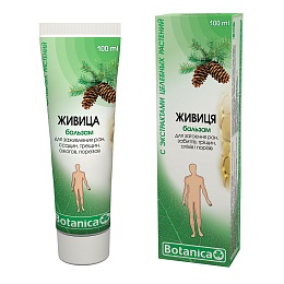 БАЛЬЗАМ ЖИВИЦЯ для заживлення ран 100мл