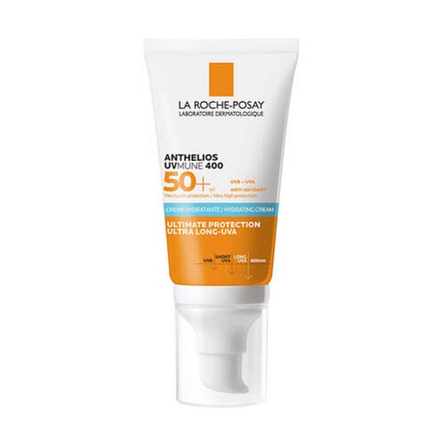 LA ROCHE-POSAY АНТЕЛІОС SPF50+ UVMUNE 400 крем зволожуючий, сонцезахисний для обличчя 50мл