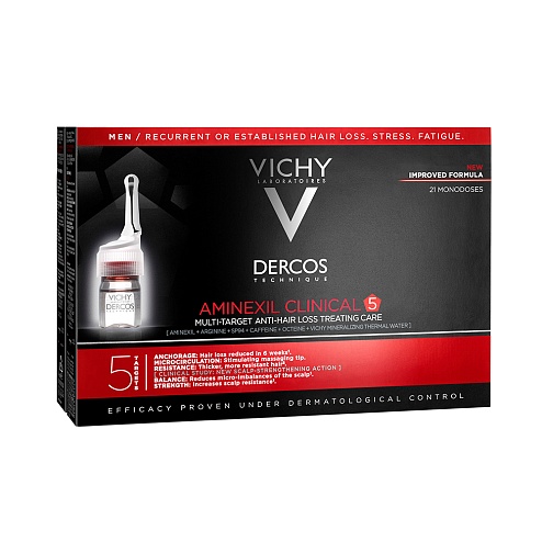 VICHY АМІНЕКСИЛ КЛІНІКАЛ 5 засіб проти випадіння волосся 21 чоловічий