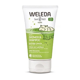 WELEDA КІДС шампунь-гель дитячий 2в1 ЛАЙМ 150мл