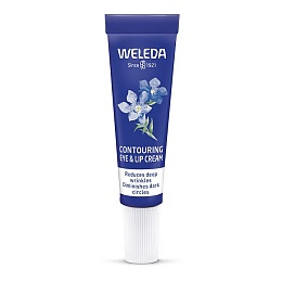 WELEDA БЛАКИТНА ДЖЕНТІАНА і ЕДЕЛЬВЕЙС крем-контур для шкіри навколо очей 10мл