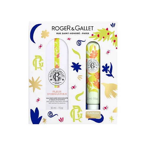 ROGeR & GaLLET набір КВІТИ ОСМАНТУСУ вода 30мл+крем для рук 30мл
