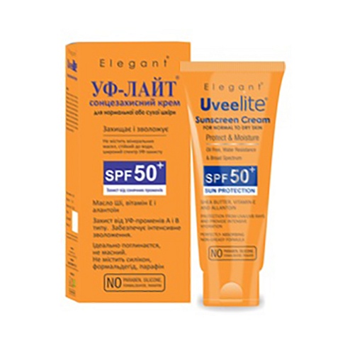 УФ-ЛАЙТ крем сонцезахисний SPF50+ 60г