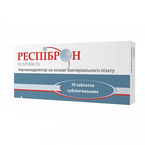 РЕСПІБРОН таб. сублінгв.  30