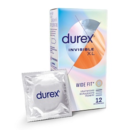 ПРЕЗЕРВАТИВ DUREX 12 Invisible XL