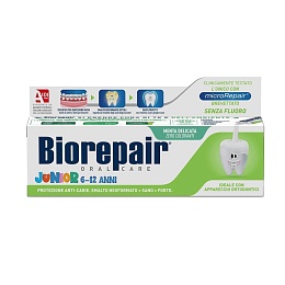 BIOREPAIR зубна паста дитяча "Джуніор" 6-12р 75мл