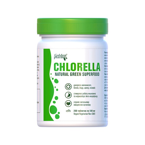 ХЛОРЕЛЛА таб. 500мг 200