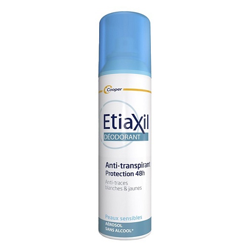 ETIAXIL антиперспірант-аерозоль захист 48год. 150мл
