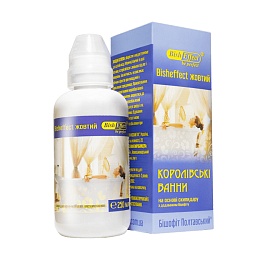БІШОФІТ Bisheffect КОРОЛІВСЬКІ ВАННИ жовтий скипідар 250мл