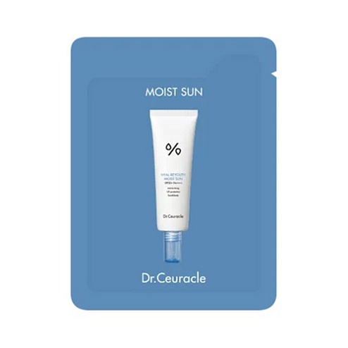 DR.CEURACLE крем сонцезахисний SPF50+ з гіалуроновою к-тою 2мл саше
