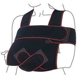 БАНДАЖ д/руки фікс.(пов"язка Дезо) р.L R9201