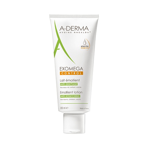 A-DERMA ЕКЗОМЕГА КОНТРОЛ молочко помякшувальне 200мл