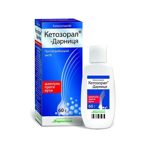 КЕТОЗОРАЛ шампунь 2%-60г