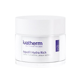 IVATHERM AQUAFIL Hydra Rich крем зволожуючий для дуже сухої шкіри обличчя 50мл