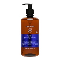 APIVITA HAIR шампунь тонізуючий для чоловіків ОБЛІПИХА та РОЗМАРИН 500мл