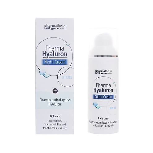 PHARMA HYALURON RICHE крем нічний для обличчя 50мл