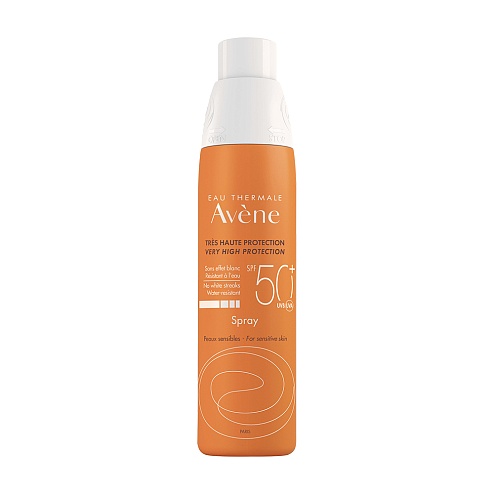 AVENE спрей сонцезахисний SPF50+ для чутливої шкіри 200мл