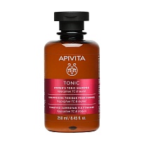 APIVITA HAIR шампунь тонізуючий для жінок ОБЛІПИХА та ЛАВР 250мл