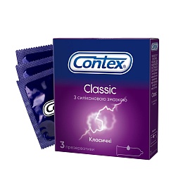 ПРЕЗЕРВАТИВ CONTEX  3 Classіc класичні