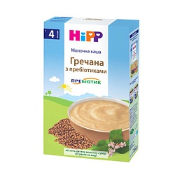 HIPP каша молочна ГРЕЧАНА 250г 4+