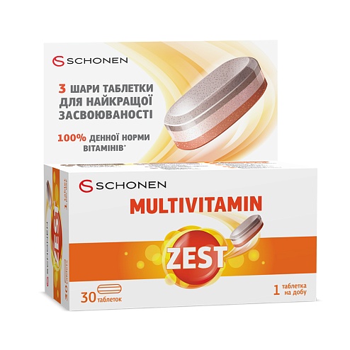 ЗЕСТ Мультивітамін таб. 30