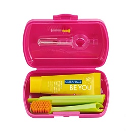 CURAPROX BE YOU набір дорожній TSBY/magenta пурпурний