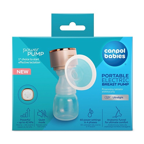 CANPOL 20/107 МОЛОКОВІДСМОКТУВАЧ мобільний PowerPump