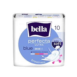 ПРОКЛАДКИ BELLA Perfecta Ultra Blue soft 10