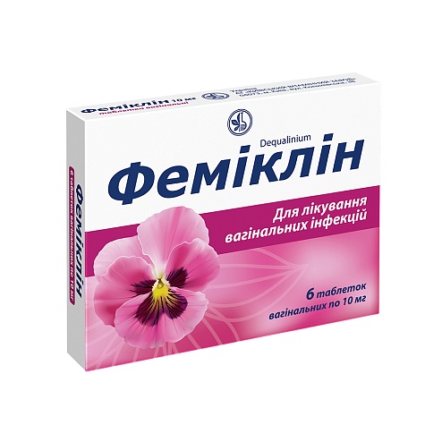 ФЕМІКЛІН таб. 10мг 6
