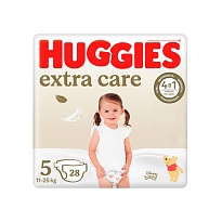 ПІДГУЗНИКИ HUGGIES EXTRA CARE - 5 11-25кг 28