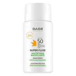 BABE SUN флюїд з матуючим ефектом SPF50 50мл