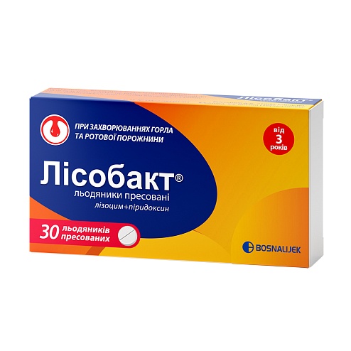 ЛІСОБАКТ льодяники пресовані 30